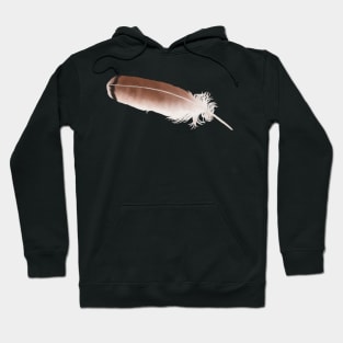 Red Tailed Hawk Feather Hoodie